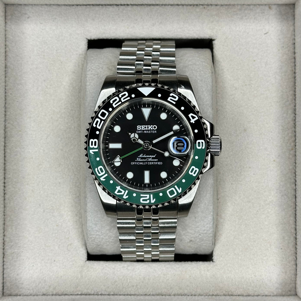 Custom Dial Emerald GMT