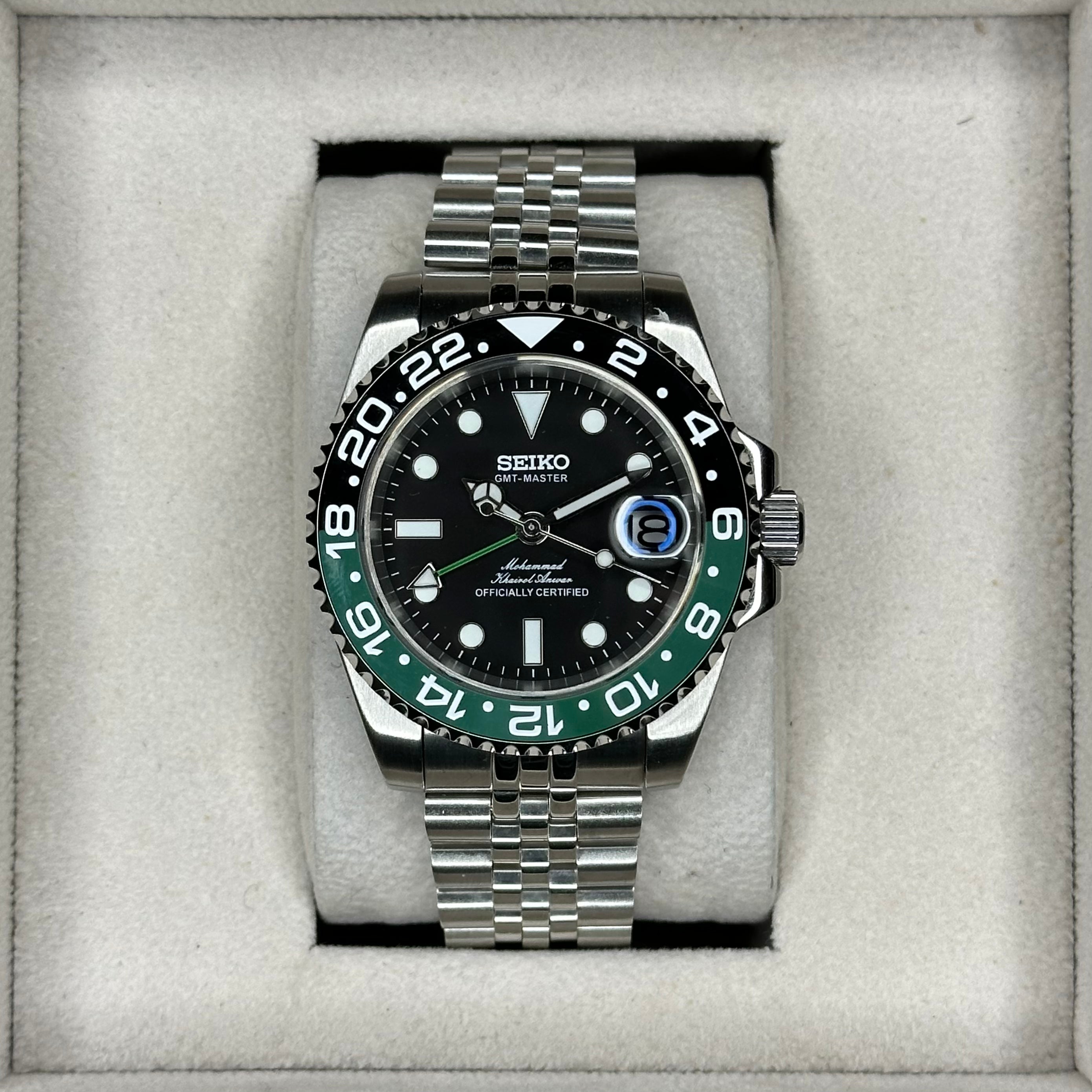 Custom Dial Emerald GMT