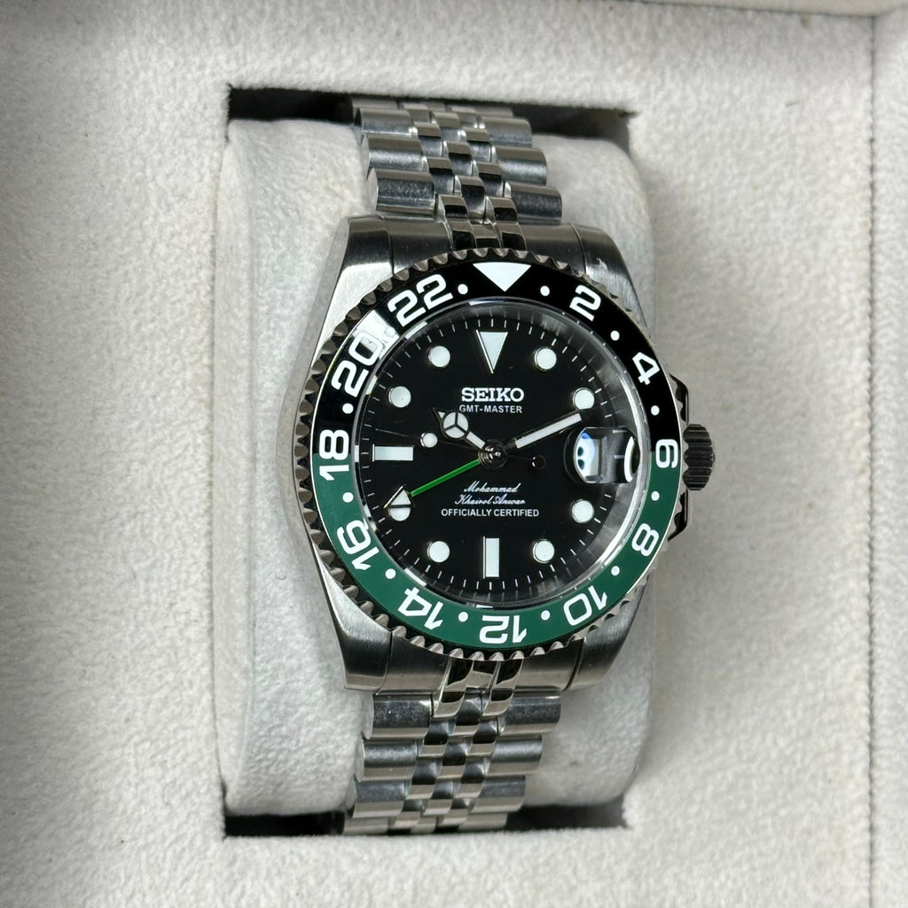 Custom Dial Emerald GMT