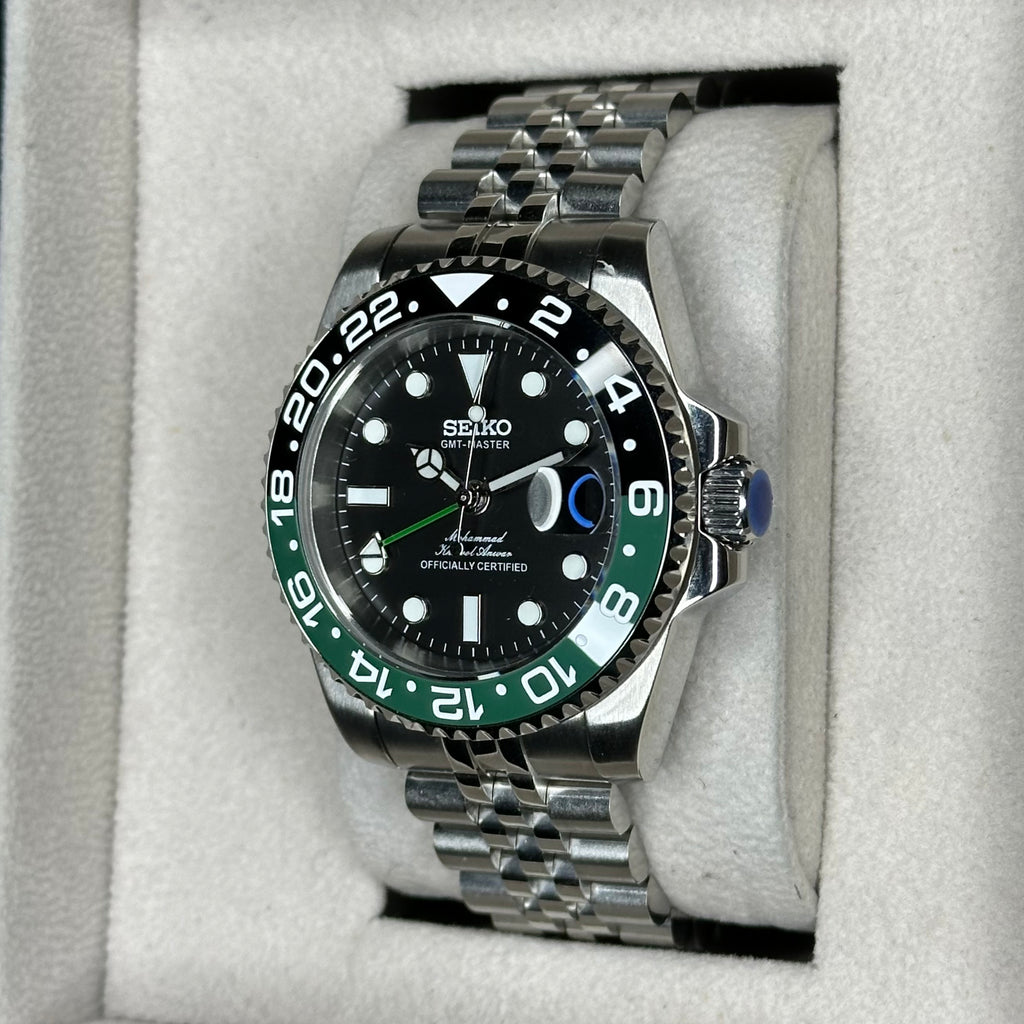 Custom Dial Emerald GMT